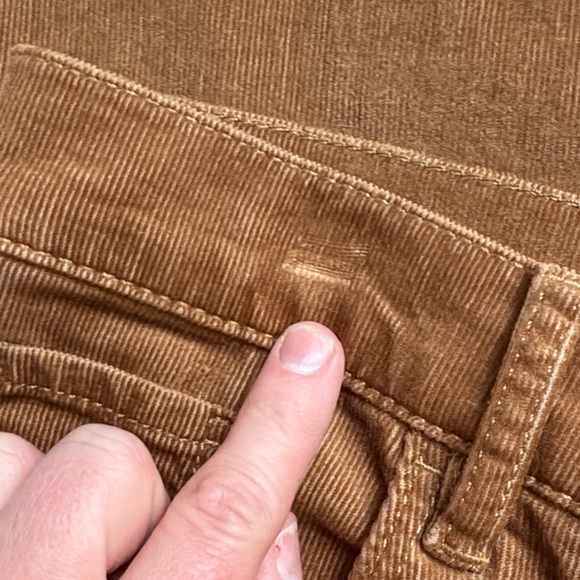LOFT NWOT High Rise Skinny Cognac Corduroy Pants - Picture 9 of 14